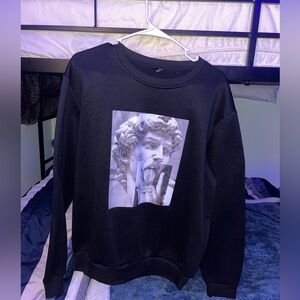 Black Crewneck from SHEIN